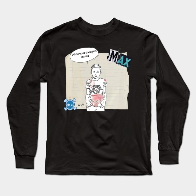 Life is Strange Diary Young Max Long Sleeve T-Shirt by yagakubruh